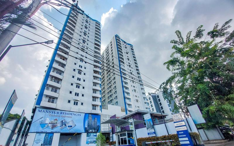 Sewa Harian, Bulanan, Tahunan Apartemen Mansyur Residence