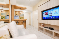 Comfortable 2BR Springlake Summarecon Apartment By Travelio