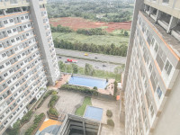 Apartemen LRT City Sentul - Royal Sentul Park - Soft Grey 1BR at Royal Sentul Park Apartment By Travelio