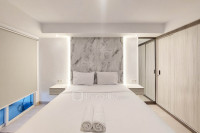 Simply Look Studio Apartment at Mansyur Residence By Travelio
