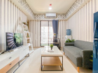 Apartemen Meikarta - Monochrome 2BR near Dian Harapan School at Apartment Meikarta By Travelio