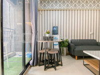 Apartemen Meikarta - Monochrome 2BR near Dian Harapan School at Apartment Meikarta By Travelio