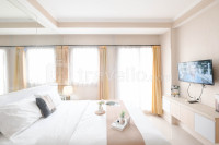 Strategic Studio Apartment Signature Park Grande near Ciliwung LRT Station By Travelio