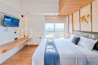 Apartemen Casa de Parco - Wooden Tone Studio at Casa de Parco Apartment By Travelio