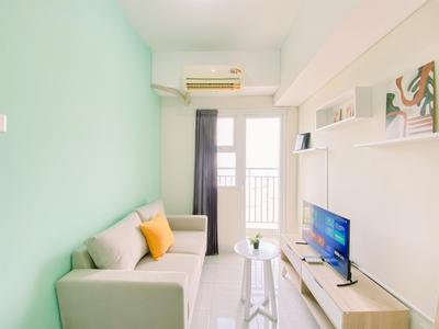 Comfort Living 1BR at Mahata Margonda Apartment By Travelio