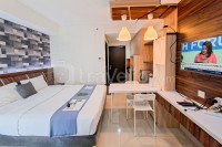 Studio near Summarecon Mall Serpong at Paramount Skyline Apartment By Travelio