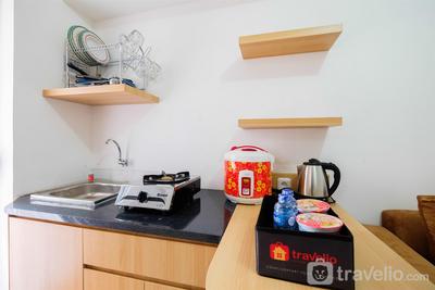 Apartemen Bassura City - Cozy 2BR Bassura City Apartment with City View By Travelio