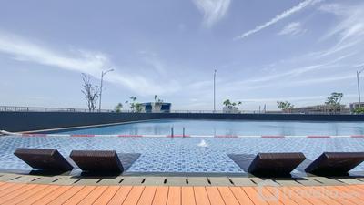 Apartemen Osaka Riverview PIK 2 - Cozy and 2BR without Living Room at Osaka Riverview PIK 2 Apartment By Travelio