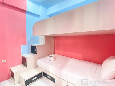 Apartemen Sentra Timur Residence - Modern Look 2BR with Bunk Bed Apartment at Sentra Timur Residence By Travelio