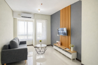 Clean Space and Well Located 2BR at Nifarro Park Apartment By Travelio