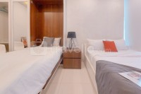 Warm and Homey 1BR at Brooklyn Alam Sutera Apartment By Travelio