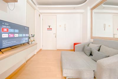 Apartemen Bassura City - Good and Comfy 2BR at Bassura City Apartment By Travelio