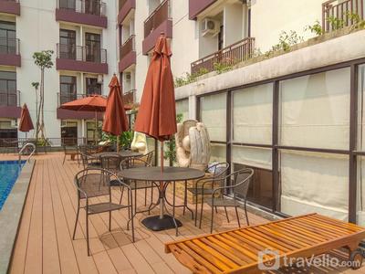 Apartemen Dave - Great Deal Studio at Dave Apartment near Campus By Travelio