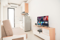 Good Choice and Minimalist 1BR Bassura City Apartment By Travelio