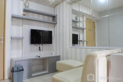 Modern Minimalist 2BR Apartment at Educity Surabaya By Travelio
