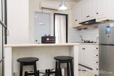 Apartemen Bassura City - White and Nice 1BR at Bassura City Apartment By Travelio
