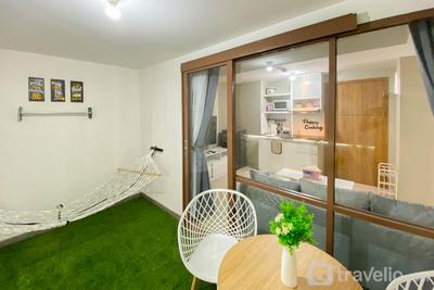 Apartemen LRT City Jatibening - Homey and Nice 1BR at Gateway Park LRT City Bekasi Apartment By Travelio