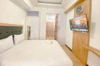 Modern Studio Apartment at Cordova Edupartment Semarang By Travelio