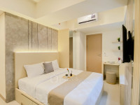 Restful and Serene Studio Room at Apartment Meikarta District 2 By Travelio