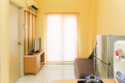 Comfortable and Strategic 2BR at Grand Center Point Bekasi Apartment By Travelio