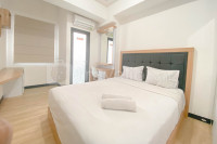 Modern Studio Apartment at Cordova Edupartment Semarang By Travelio