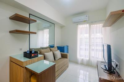 Comfortable 2BR Apartment at Podomoro Golf View By Travelio