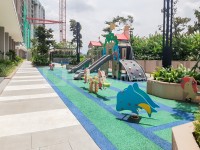 Apartemen Marigold Nava Park - Modern Wood Accent 2BR at Marigold Nava Park Apartment By Travelio