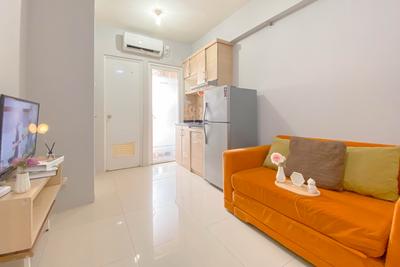 Best Choice and Modern 2BR Green Pramuka City Apartment By Travelio