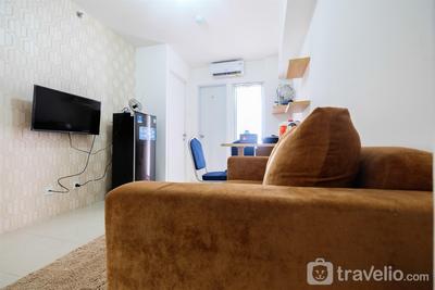 Apartemen Bassura City - Cozy 2BR Bassura City Apartment with City View By Travelio