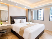 Apartemen Daan Mogot City - Serene Wooden Touch 1BR at Apartemen Daan Mogot City By Travelio