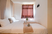 Apartemen Green Pramuka City - Minimalist and Restful 2BR at Green Pramuka City Apartment By Travelio