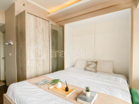 Apartemen Vasanta Innopark - Woodtone Studio at Vasanta Innopark Apartment  By Travelio