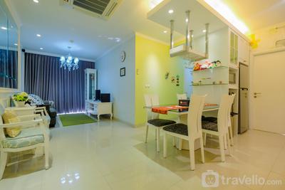 Apartemen Ancol Mansion - Relaxing 2BR with Ocean View at Ancol Mansion Apartment By Travelio