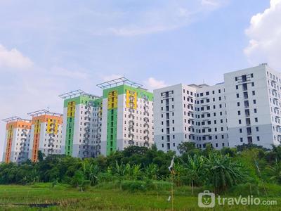 Apartemen East Park - East Park Studio Apartment with Twin Beds By Travelio