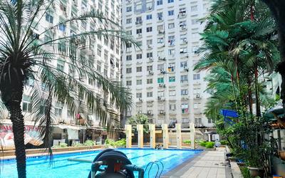 Apartemen City Park - Unfurnished 2BR with One AC in Living Room at City Park Apartment By Travelio