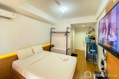 Apartemen Patraland Urbano - Well Furnished Studio Room at High Floor Patraland Urbano Apartment By Travelio