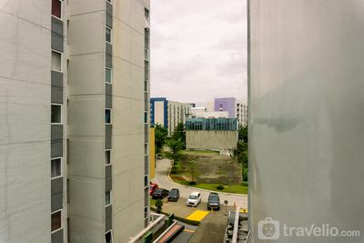 Apartemen Aeropolis Residence - Studio Unfurnished Apartment with AC at 3rd Floor Aeropolis Residence By Travelio