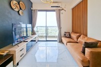 Modern Look 2BR at Sky House BSD Apartment By Travelio