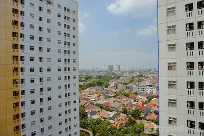 Apartemen Green Pramuka City - Tranquil Green Pramuka City 2BR Apartment near Shopping Center By Travelio