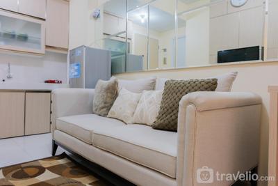 Homey 2BR Apartment at 21th Floor Ayodhya Residence Tangerang By Travelio
