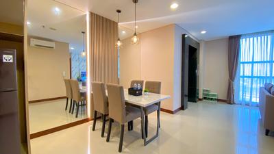 Apartemen The Kencana Residence - Spacious and Homey 2BR Apartment with Private Lift at The Kencana Residence By Travelio