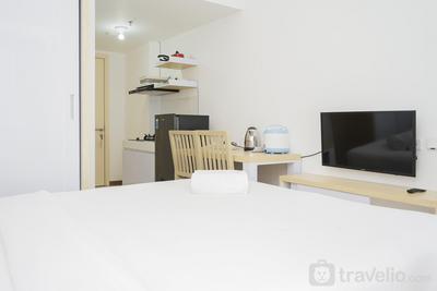 Comfort with Garden View Studio Apartment M-Town Residence By Travelio