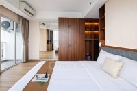 Apartemen Pacific Garden - Campus Town @Alam Sutera - Wooden Accents Studio for 2 Pax at Pacific Garden Campus Town Apartment By Travelio
