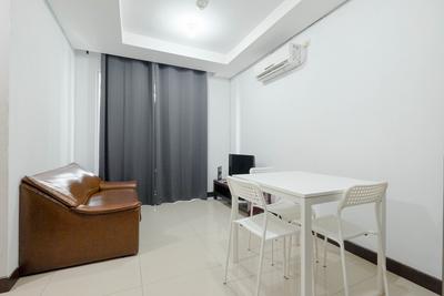 Stunning and Comfy 2BR (No Kitchen) at Sky Terrace Apartment By Travelio