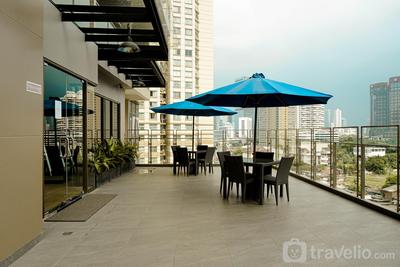 Apartemen Sudirman Hill - Modern Look Studio Room at High Floor Sudirman Hill Apartment By Travelio