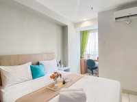 Serene and Nice Studio at Cinere Bellevue Suites Apartment By Travelio