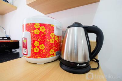 Apartemen Bassura City - Cozy 2BR Bassura City Apartment with City View By Travelio