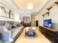 Cozy Designed 2BR with Working Room at Meikarta Apartment By Travelio