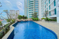Apartemen Grand Kamala Lagoon - Practical Semi Furnished 2BR at Grand Kamala Lagoon Apartment By Travelio