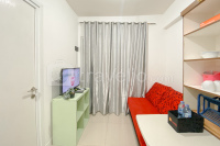 Good Place and Comfortable 2BR at Green Pramuka City Apartment By Travelio